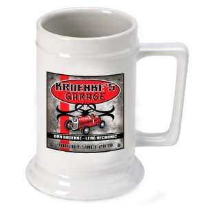   Favors Personalized 16 oz. Garage Beer Stein