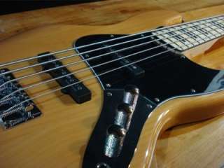   Squier Vintage Modified Jazz Bass V 5 String Natural +Extras  