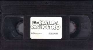 VHS CASTLE OF CAGLIOSTRO100 MINUTES .ANIMATION*  