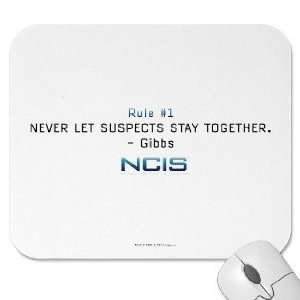  NCIS Gibbs Rule #1 Mousepad