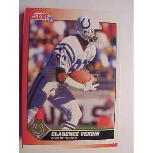  1991 Score #148 Clarence Verdin [Misc.]