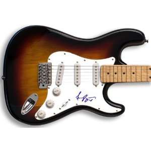  Amy Grant Autographed Signed Sunburst Guitar PSA/DNA 