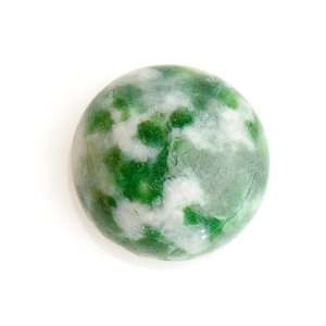  10mm Green Spot Agate Round Cabochon   Pack Of 2 Arts 