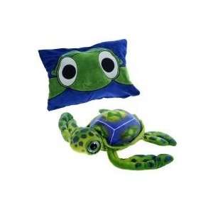  18 Big Eyed Turtle Peek A Boo Pillow Case Pack 6 Toys 