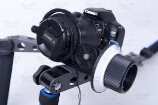 DSLR Follow Focus Video Kit   Canon 5D MKII 600D 7D t3i  