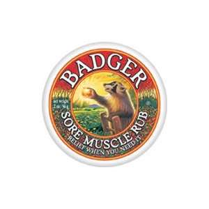  12 Pack Badger Sore Muscle Rub 2 oz Tin