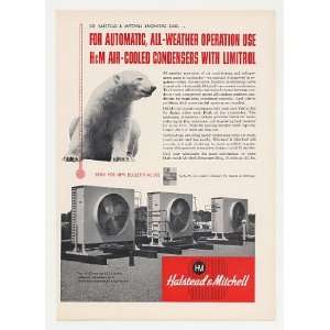   Halstead & Mitchell Air Cooled Condensers Print Ad