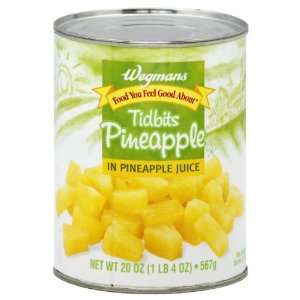 Wgmns Food You Feel Good About Pineapple, Tidbits, in Pineapple Juice 