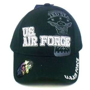  US AIR FORCE USAF MILITARY SEAL LICENSED BLACK HAT CAP 