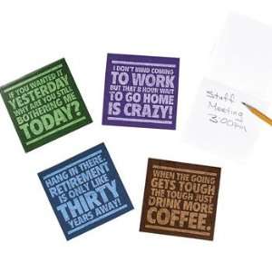   Office Humor Quotes Notepads   Office Fun & Office Stationery Office