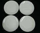 NORITAKE CHINA WHITEBROOK # 6441 four BREAD AND BUTTER PLATES