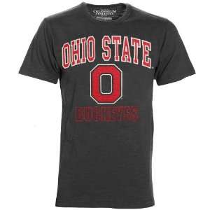  NCAA Ohio State Buckeyes Charcoal Outfield T shirt Sports 