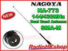   NAGOYA DUAL BAND Extendable Antenna BNC for Yaesu Icom Radio NA 773