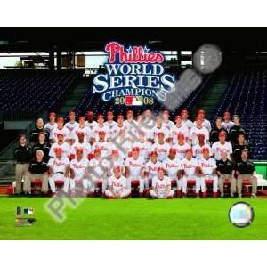  2008 Philadelphia Phillies World Series Champs Team Sit 