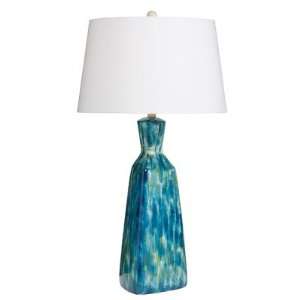  Westwood Blue Cascade One Light Table Lamp