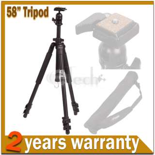 WEIFENG FT 691 58 Camera Professional Tripod W/3 Way Adjustable Pan 