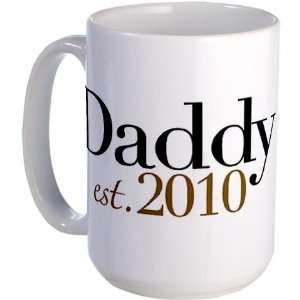  New Daddy 2010 New baby Large Mug by  Everything 
