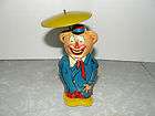 Vintage 1950s Wind Up Bozo The Clown Made in France by