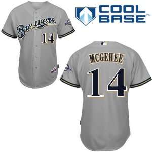 Casey Mcgehee Milwaukee Brewers Authentic Road Cool Base Jersey By 