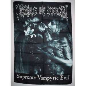  CRADLE OF FILTH 42x30 Inches Cloth Textile Fabric Poster 