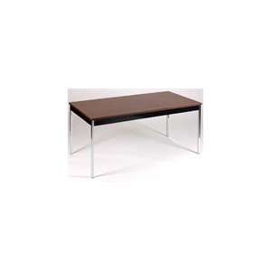  Correll Library Table 18 x 48 with Chrome Legs