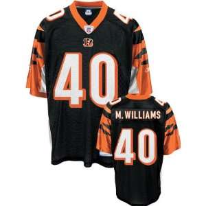  Madieu Williams Black Reebok NFL Cincinnati Bengals Kids 4 