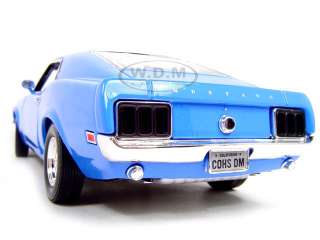 1970 MUSTANG BOSS 429 BLUE 118 SCALE DIECAST MODEL  