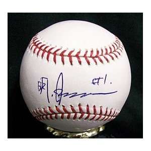  Akinori Iwamura Autographed Baseball   Autographed 