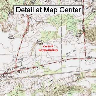   Map   Corfu R, New York (Folded/Waterproof)