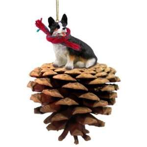  Welsh Corgi Cardigan Dog Pinecone Ornament