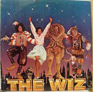 SOUNDTRACK the wiz LP vinyl MCA2 14000 VG  1978  