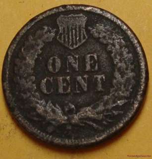 1861 INDIAN HEAD CENT PENNY A7625 RARE KEY DATE COIN  