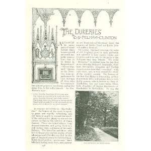   1891 England Dukeries Thoresby House Welbeck Abbey 