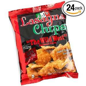 Lasagna Chips, The Wild West Barbecue Flavor, 1.5 Ounce Bags 