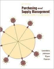 Purchasing Supply Management, (0072873795), Michiel Leenders 