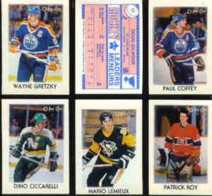 1987  1988 OPC Hockey Mini Trading Cards Set #792  