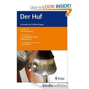 Der Huf Lehrbuch des Hufbeschlages (German Edition) Burkhard Rau 