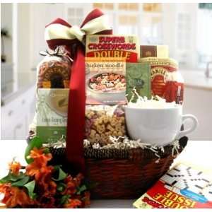Get Well Soon Gift Basket Grocery & Gourmet Food