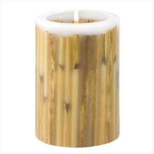 Wood Inlay Scented Candle