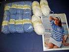 Vintage Patons DK Cable & Stripe Top Sweater Kit