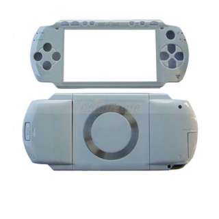Front+Back Faceplate+Buttons FOR PSP 1000 FAT white  