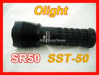 OLIGHT SR50 Intimidator SST 50 LED Flashlight Box Set  