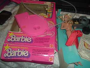 Ultra Rare Vintage 80s Fashion Photo Barbie In Original Box  