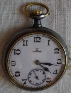 ANTIQUE SWISS OMEGA AMAZING 1900 ORIGINA Pocket Watch  