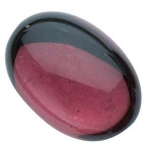  Vintage German Glass Cabochons Beads Purple Amethyst 14mm 