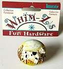 Whim Z Fun Hardware Jersey Cow Laurey 83043 Solid Resin Vibrant Color 