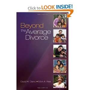    Beyond the Average Divorce [Paperback] David H. Demo Books