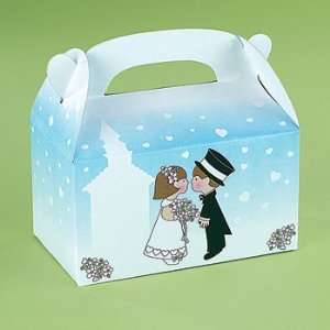  Wedding Treat Boxes   Party Favor & Goody Bags & Paper 