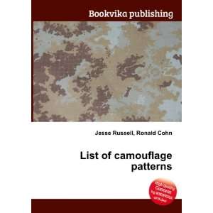  List of camouflage patterns Ronald Cohn Jesse Russell 