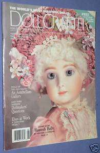 DOLL CRAFTER MAGAZINE AUGUST 1993 MOLD KILN PAINT EYES  